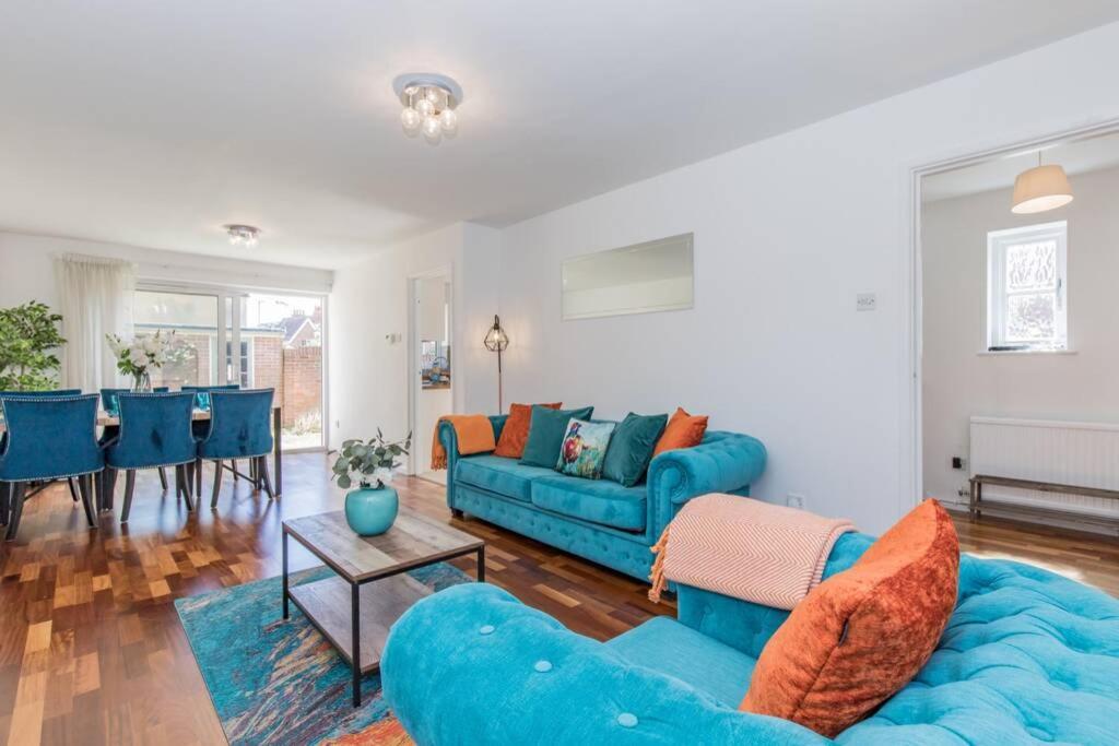 Stylish Townhouse In The Heart Of Summertown อ็อกซ์ฟอร์ด ภายนอก รูปภาพ